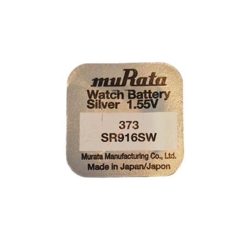 Sony/Murata 373 SR68 SR916SW quartz watches battery silver oxide 1.55 volts 1x - Image 3