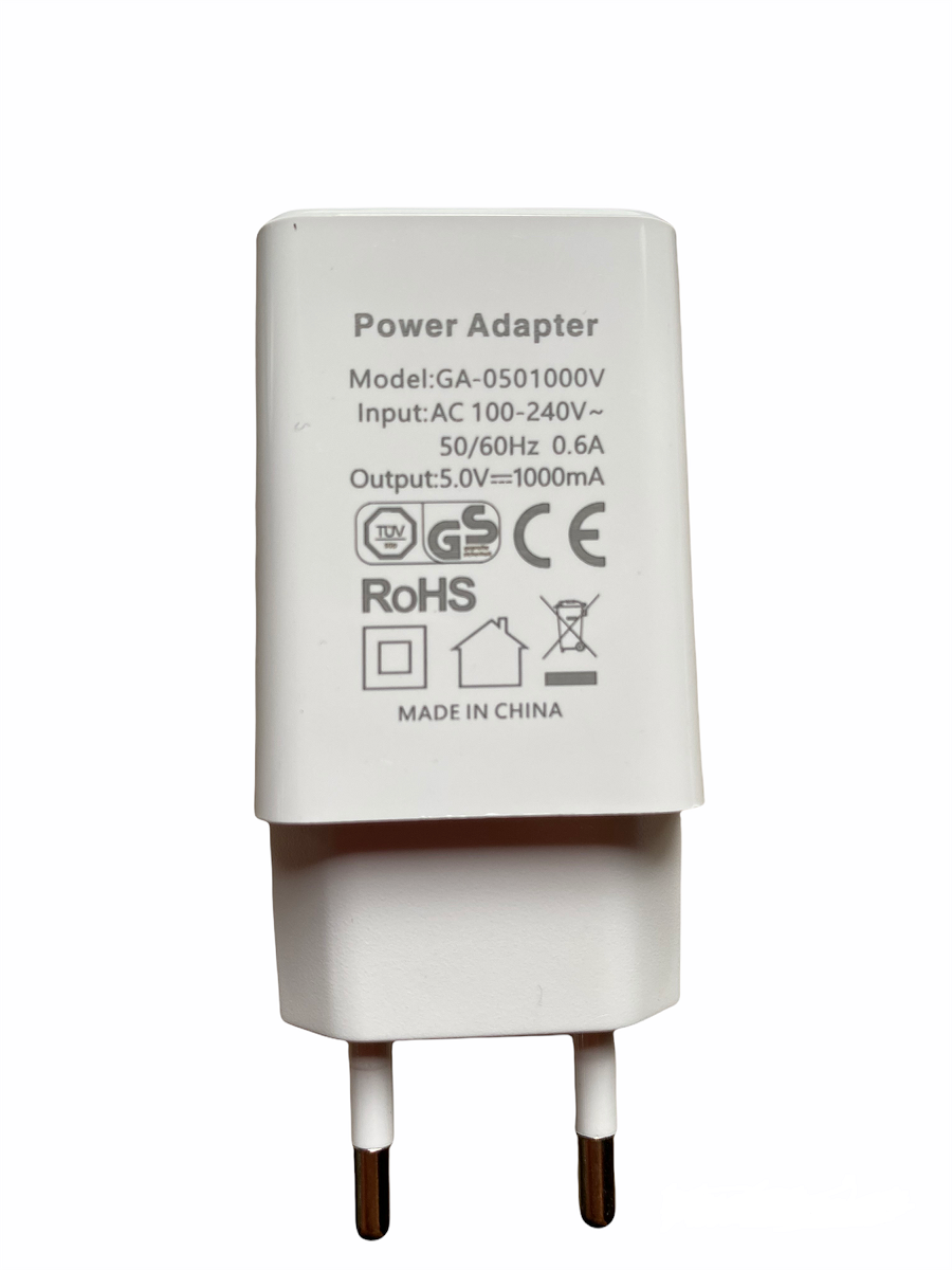 Power Adapter USB, 100-240V / 1000mA - Image 3