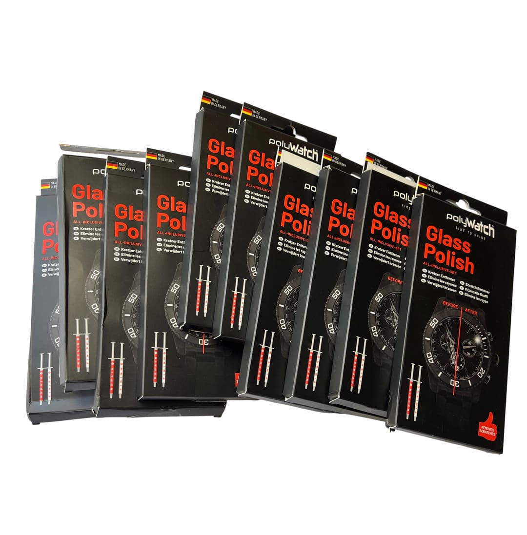PolyWatch Glass Polishing Cream - 10 Pack for Scratch Removal, Condition is used / returned stock - Image 3