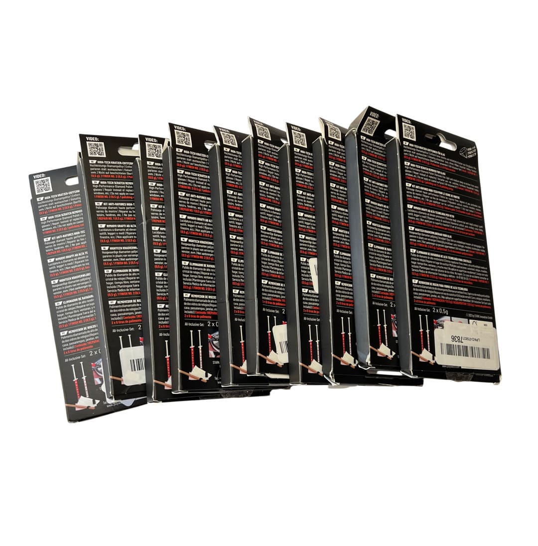 PolyWatch Glass Polishing Cream - 10 Pack for Scratch Removal, Condition is used / returned stock - Image 7