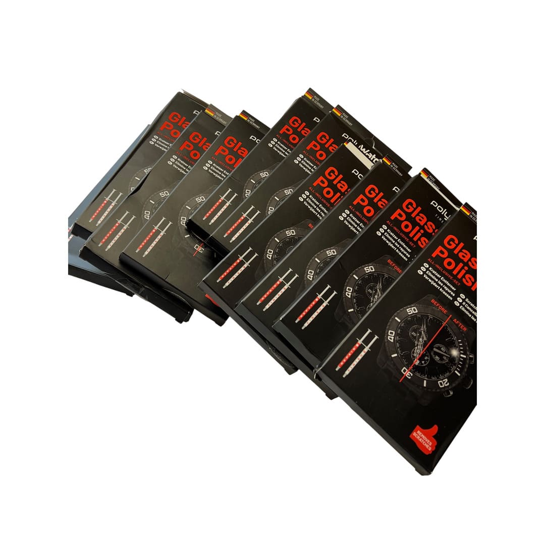 PolyWatch Glass Polishing Cream - 10 Pack for Scratch Removal, Condition is used / returned stock - Image 4