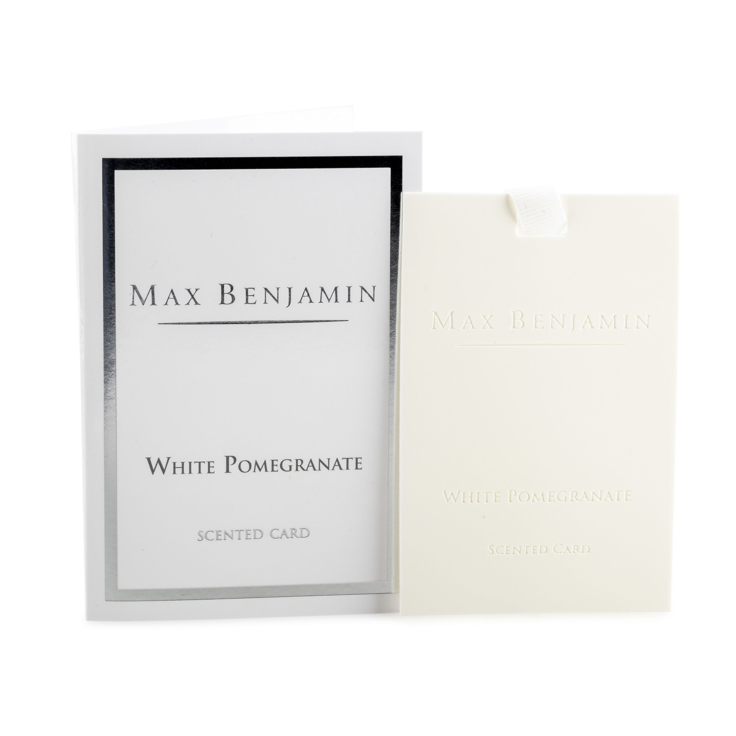Max Benjamin White Pomegranate Luxury Scented Card