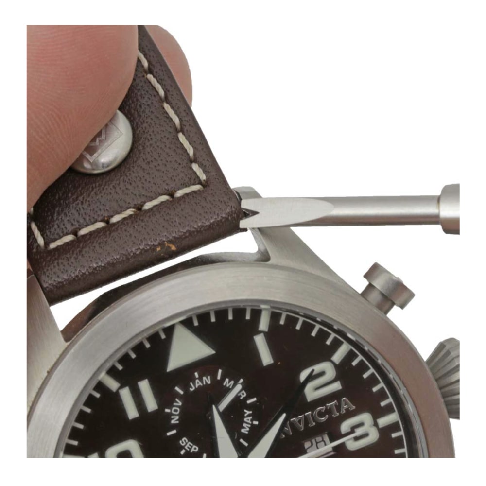 Bergeon 6767-SF double fork spring bar watch bracelet fitting removing tool - Image 2