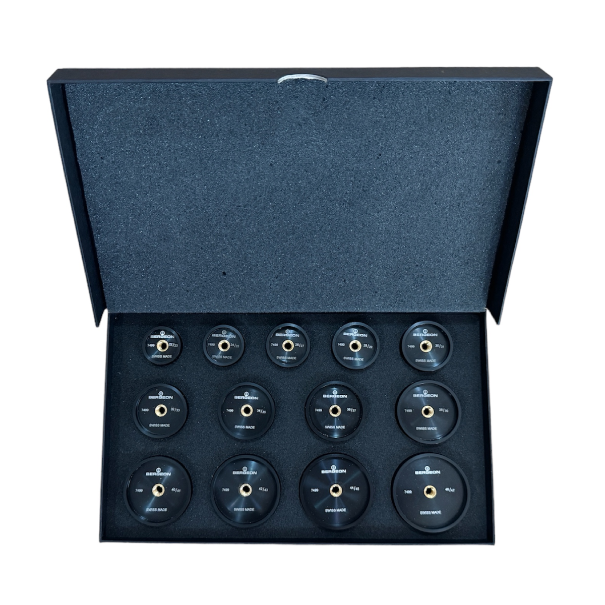 Bergeon 7499-A case press dies 13 piece set - Image 2