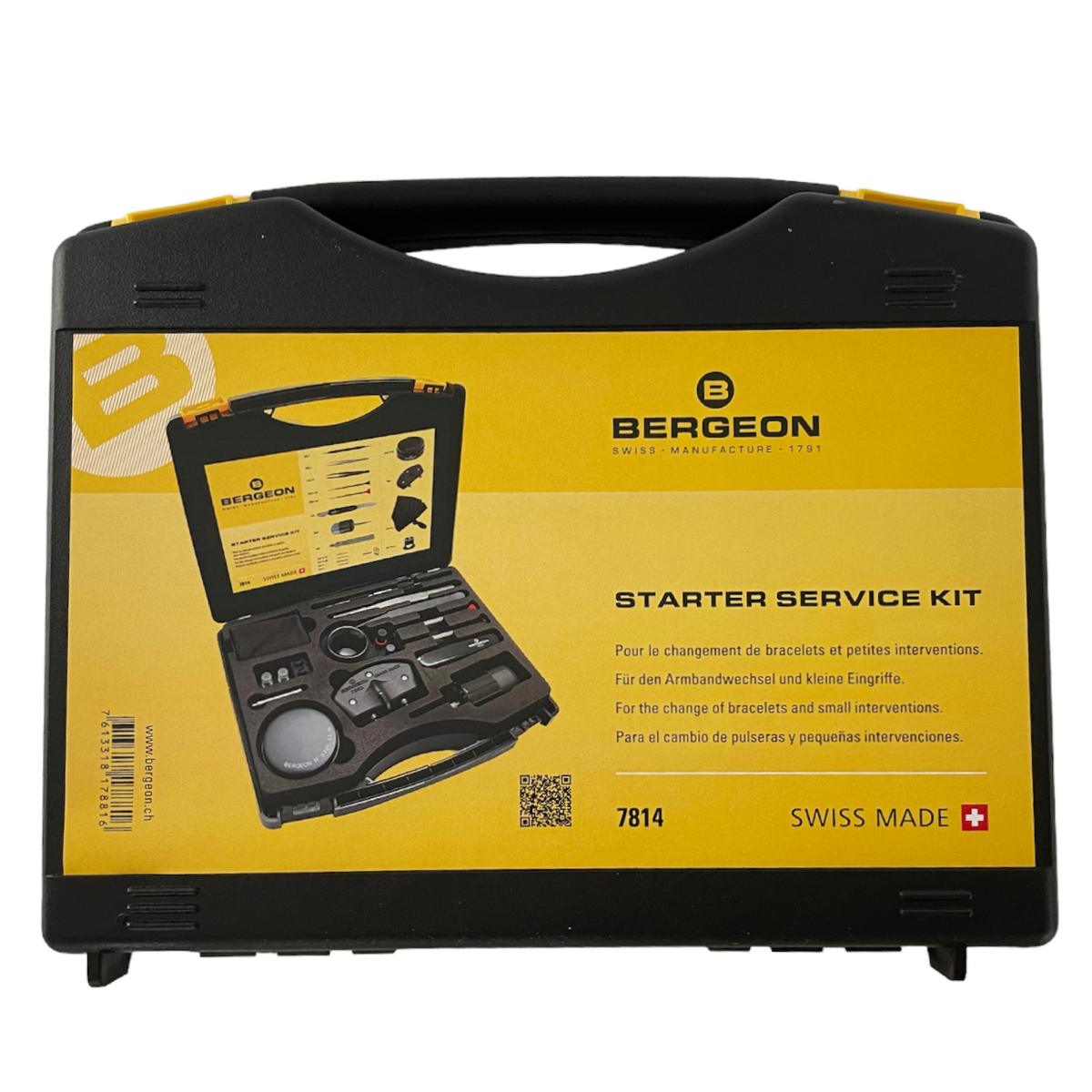 Bergeon 7814 starter service kit with 18 tools for watchmakers - Image 2