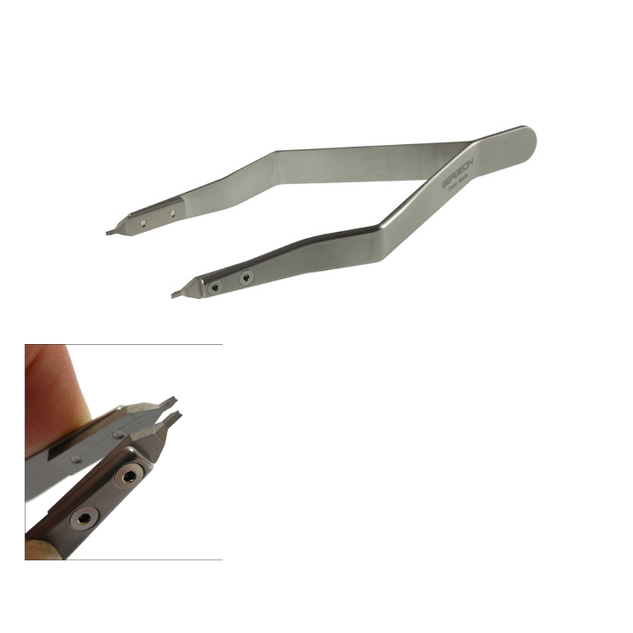 Bergeon 7825 spring bar tweezer lug removal fitting - Image 2