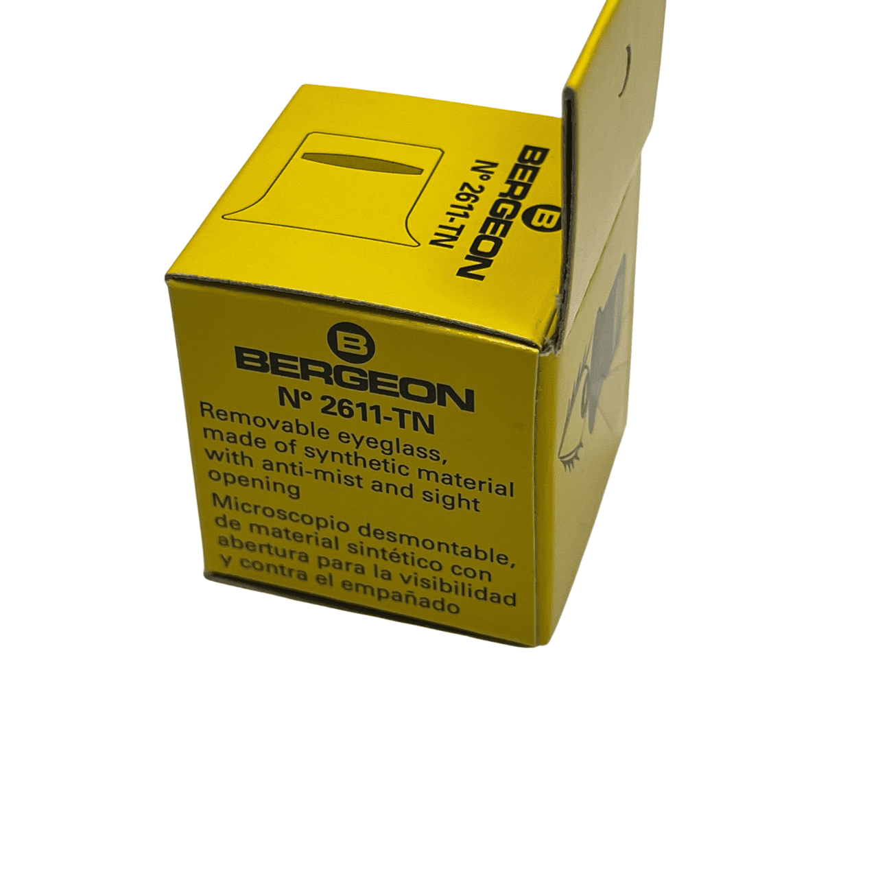 Bergeon 2611-TN 4x watchmaker eyeglasses loupe biconvex air 2.5 - Image 8