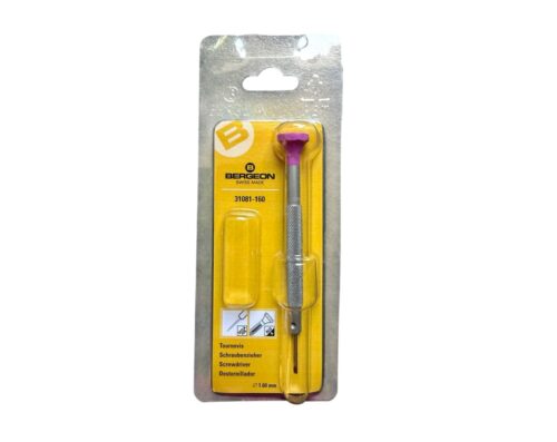 Bergeon 31081-160 Non-Magnetic Screwdriver 1.60mm for Precision Work