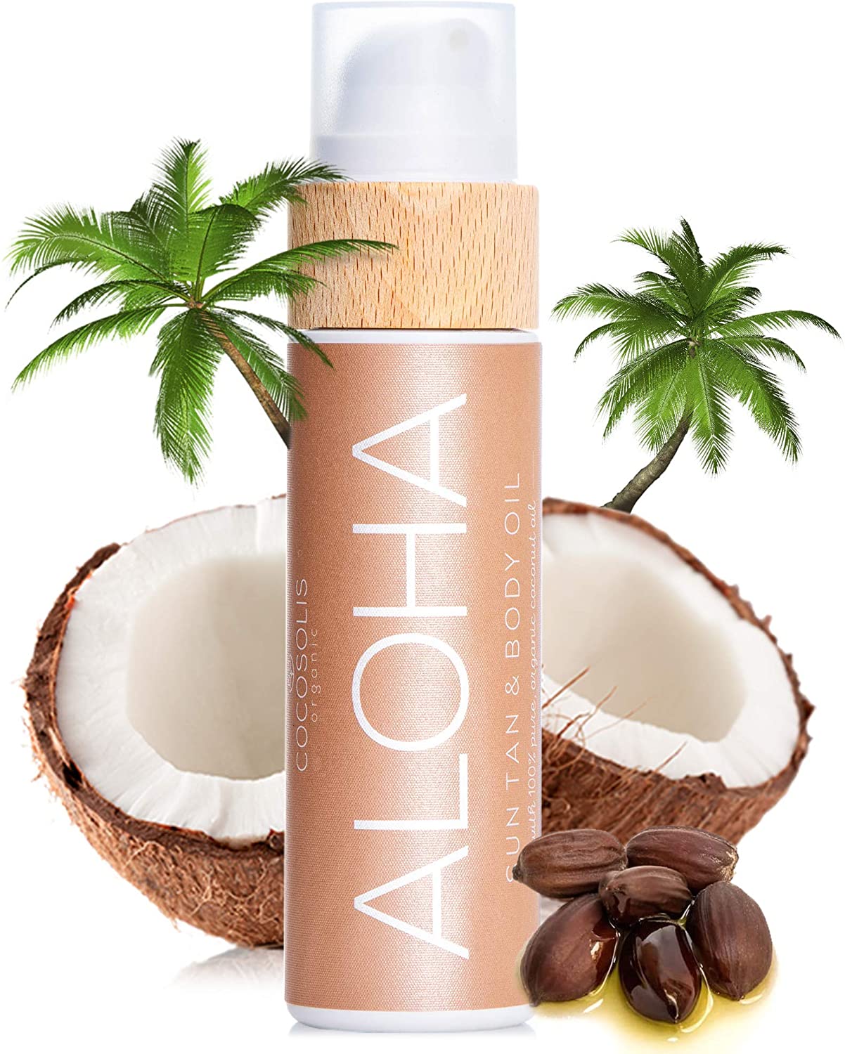 COCOSOLIS ALOHA Organic Suntan & Body Oil 110 ml - Image 2