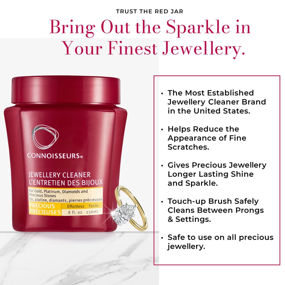 Connoisseurs Fine Jewellery Cleaner gold, platinum, diamonds and precious stone jewelry 236 ml - Image 6