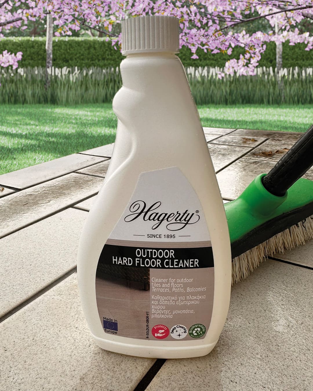 Hagerty Outdoor Hard Floor Cleaner for Tiles and Natural Stone, 500 ml - Image 14