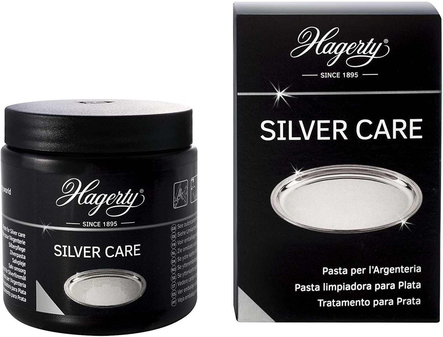 Hagerty Silver and Silver Plated Care Cleaning and Polishing 185 grams