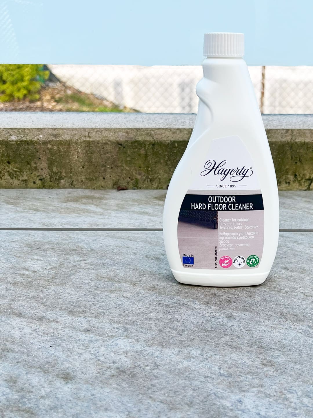 Hagerty Outdoor Hard Floor Cleaner for Tiles and Natural Stone, 500 ml - Image 4