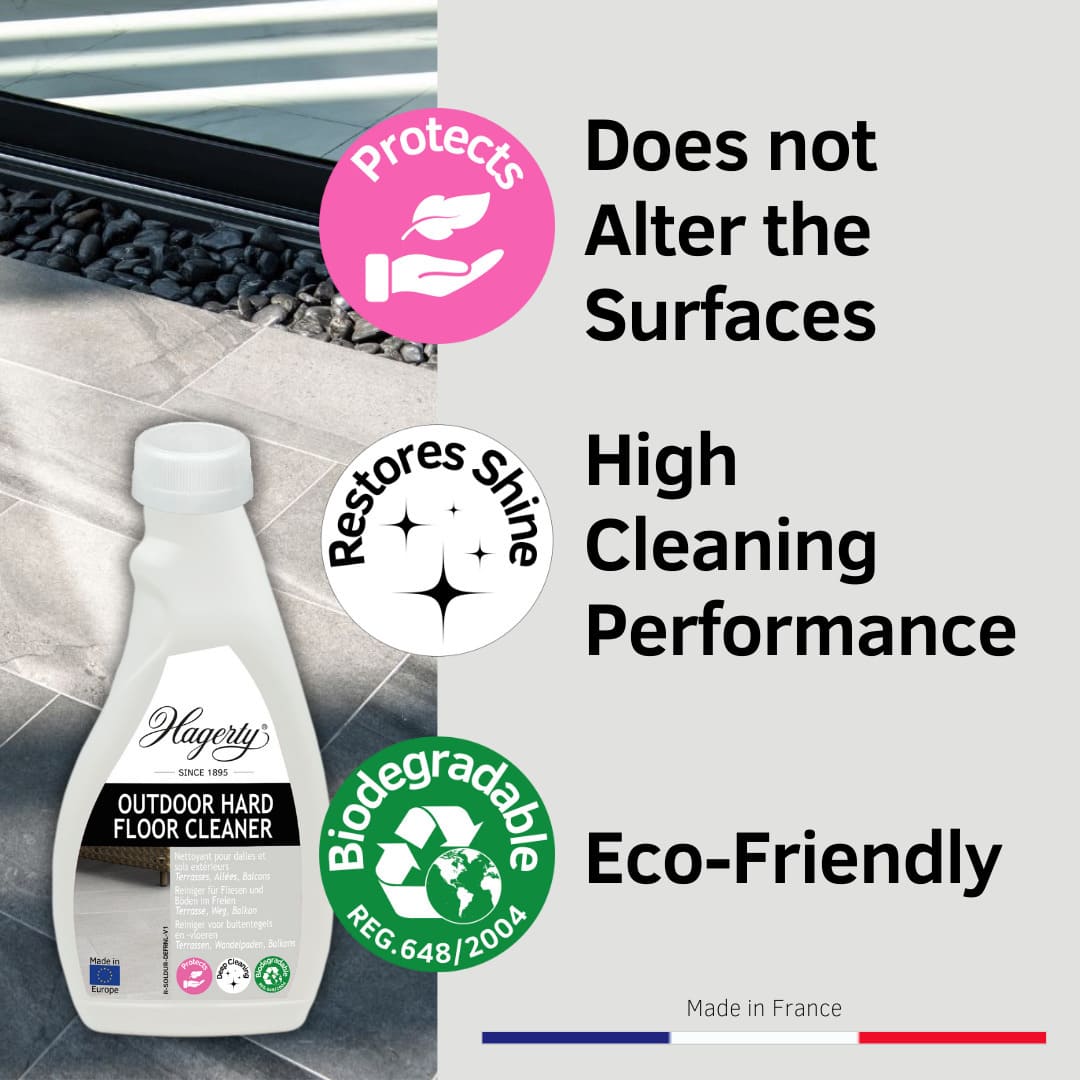 Hagerty Outdoor Hard Floor Cleaner for Tiles and Natural Stone, 500 ml - Image 7