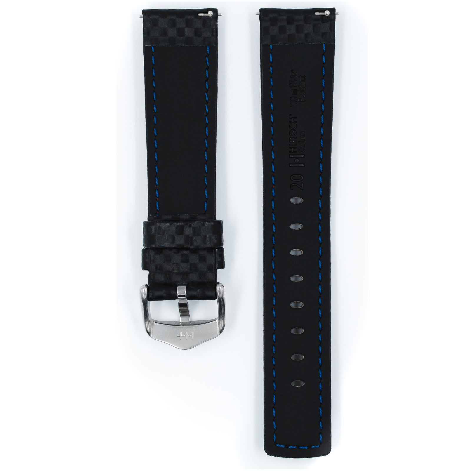 Hirsch watch Carbon strap L 18mm 02592052-2-18 - Image 2
