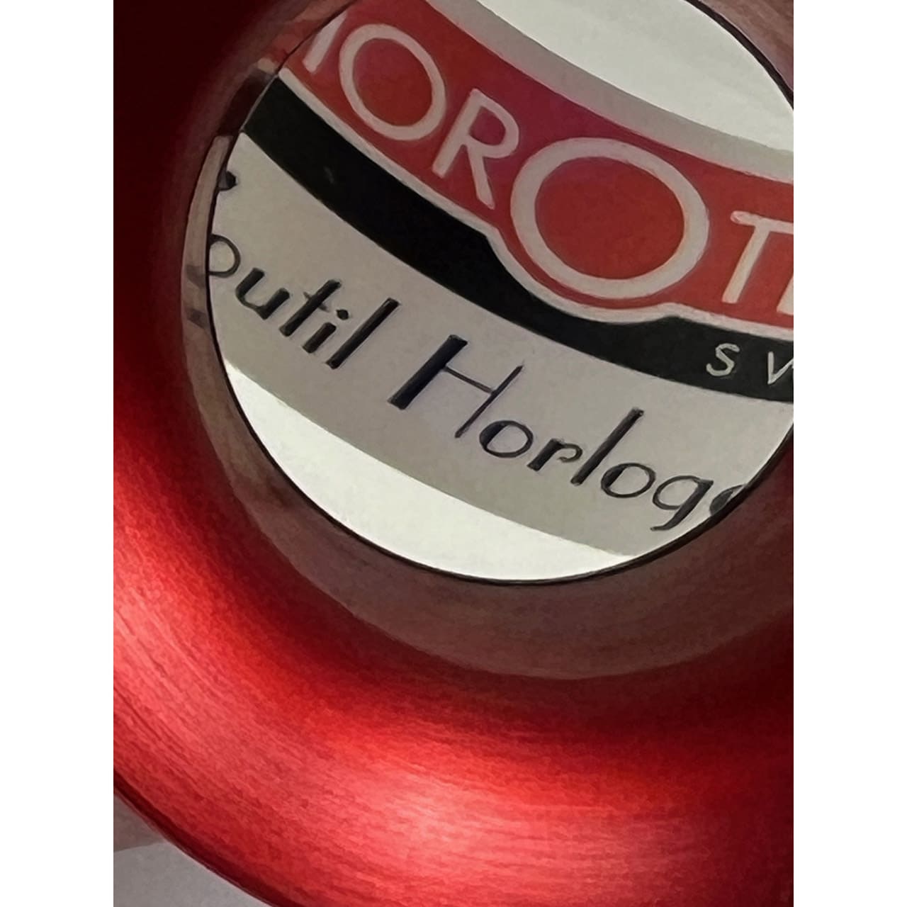Horotec MSA00.033-3 Red Anodized 3.5x Watchmaker Loupe - Image 9