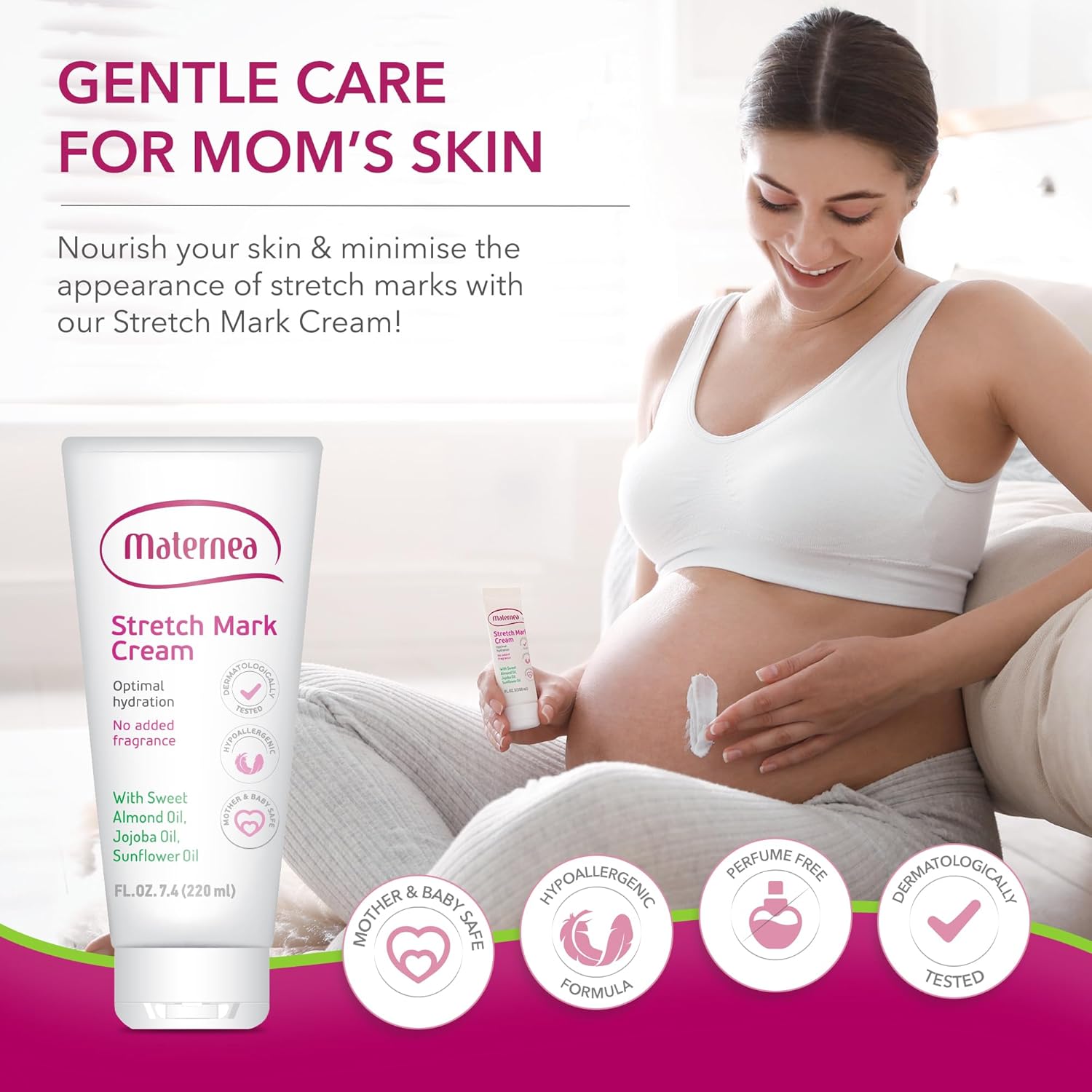Maternea Anti-Stretch Mark Body Cream 150 ml - Image 6