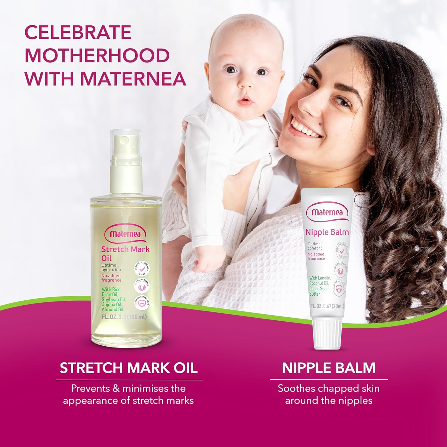 Maternea Anti-Stretch Mark Body Cream 150 ml - Image 5