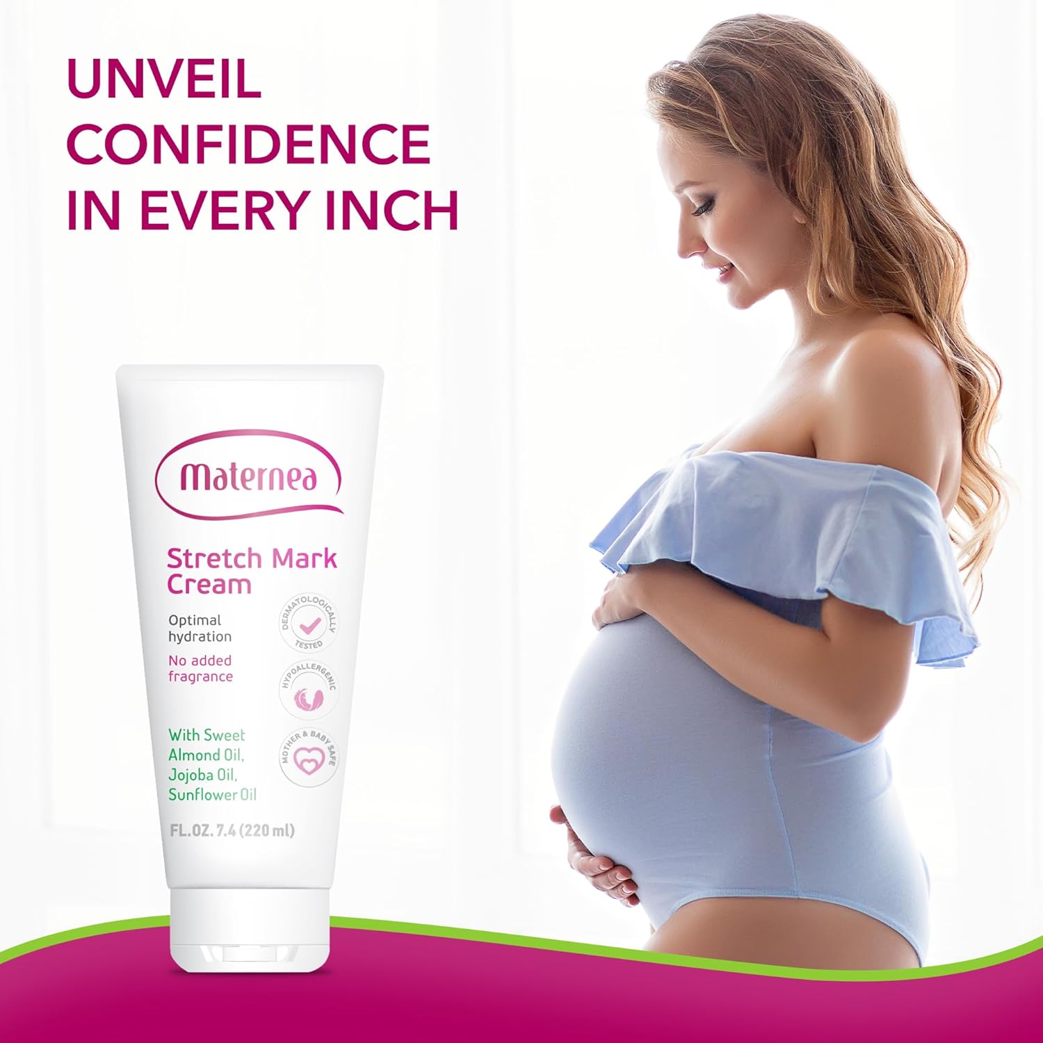 Maternea Anti-Stretch Mark Body Cream 150 ml - Image 8