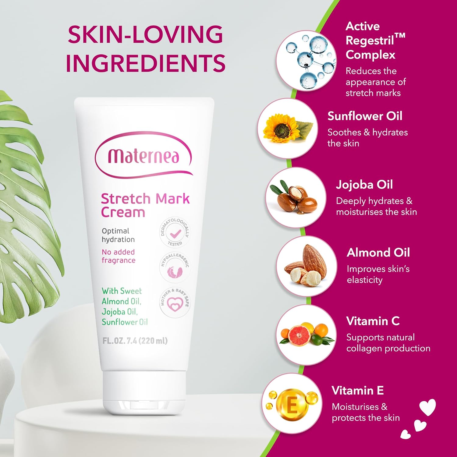Maternea Anti-Stretch Mark Body Cream 150 ml - Image 7
