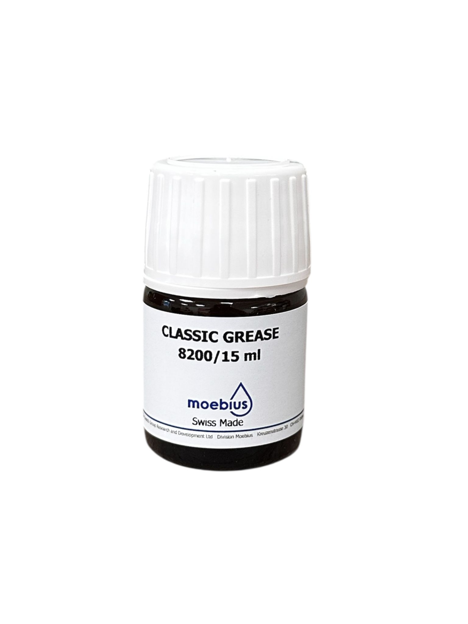 Moebius 8200 mainspring barrel watch lubricant grease 15 ml