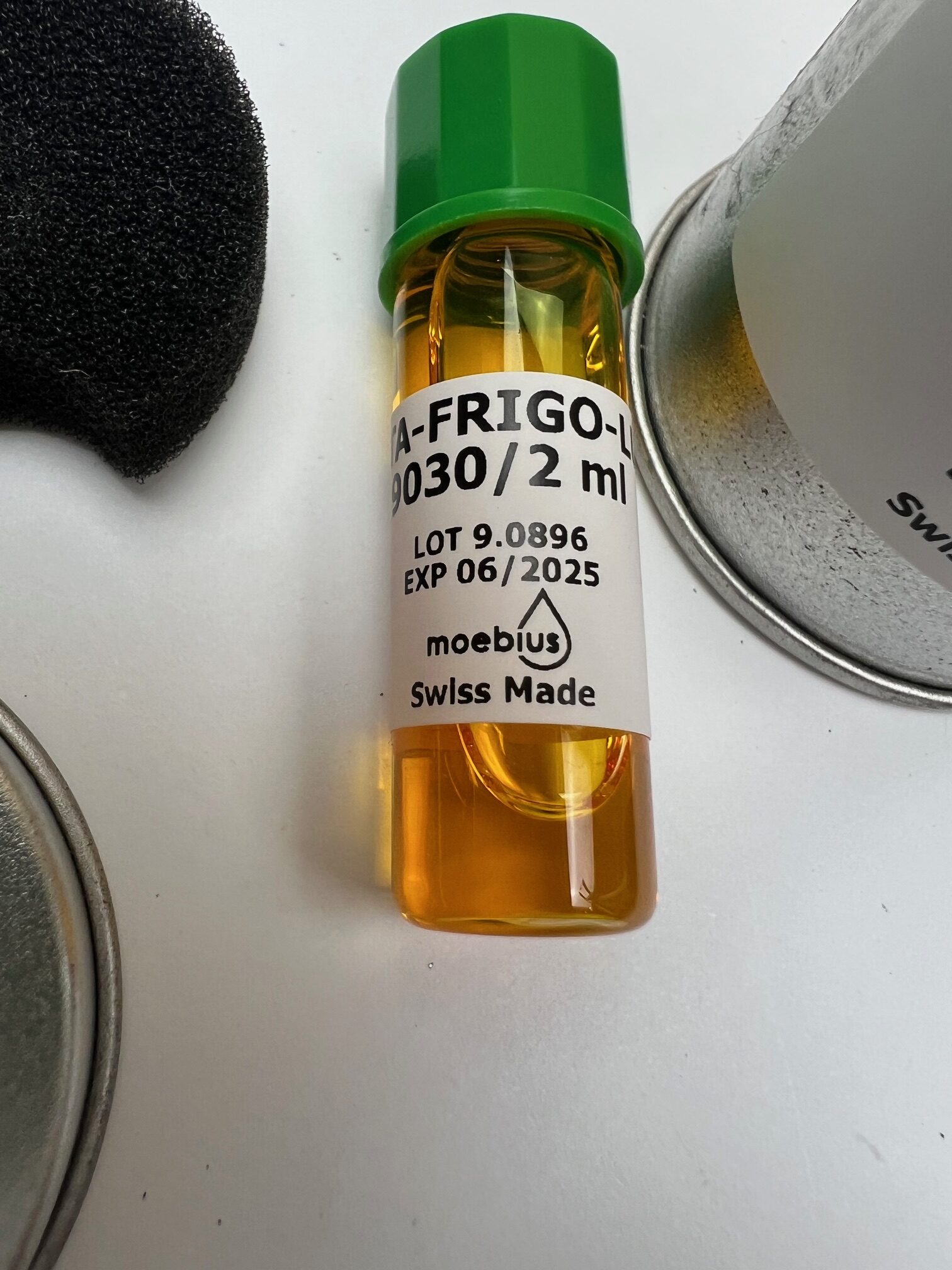 EXPIRED: Moebius Synta-Frigo-Lube 9030 Synthetic Thin Oil for Watchmaking - Image 5