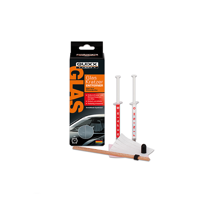 QUIXX Glass Scratch Remover Kit Windshield & Window Repair Diamond Polish, ref. 10172 - Image 5
