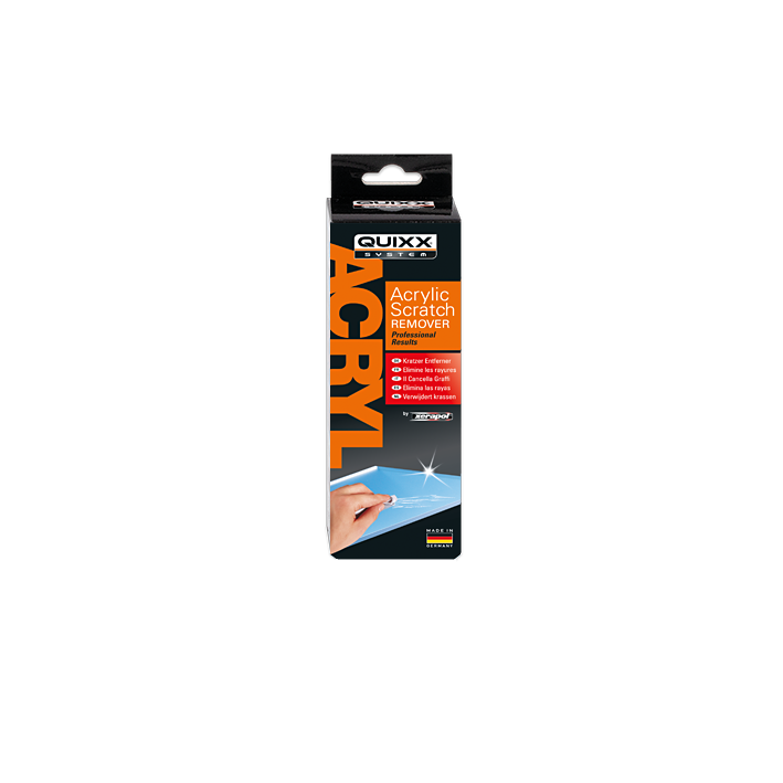 QUIXX Acrylic Scratch Remover, Scratch & Scuff Remover for Acrylic & Plexiglass Surfaces on Cars, Motorcycles, Boats, Caravans & Household Items, ref. 10003, Made in Germany, - Image 15