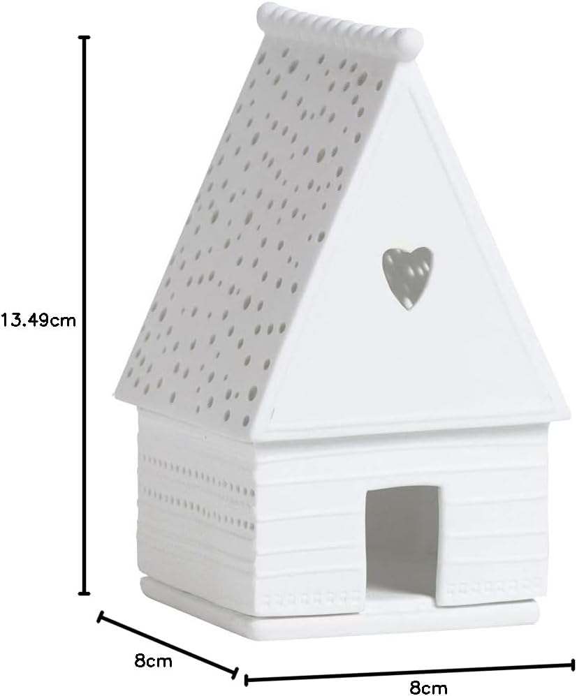 Räder Heart Gingerbread House Porcelain Tealight Holder 13.5cm - Image 3