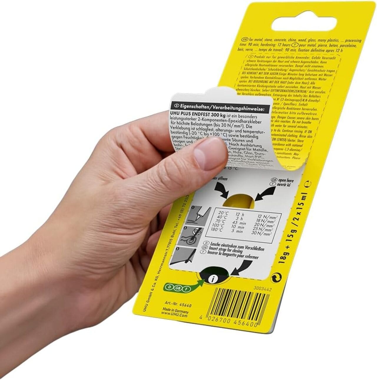 UHU plus endfest 300 2-component adhesive - Image 6
