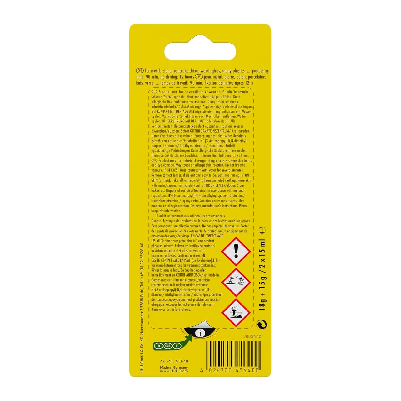 UHU plus endfest 300 2-component adhesive - Image 7