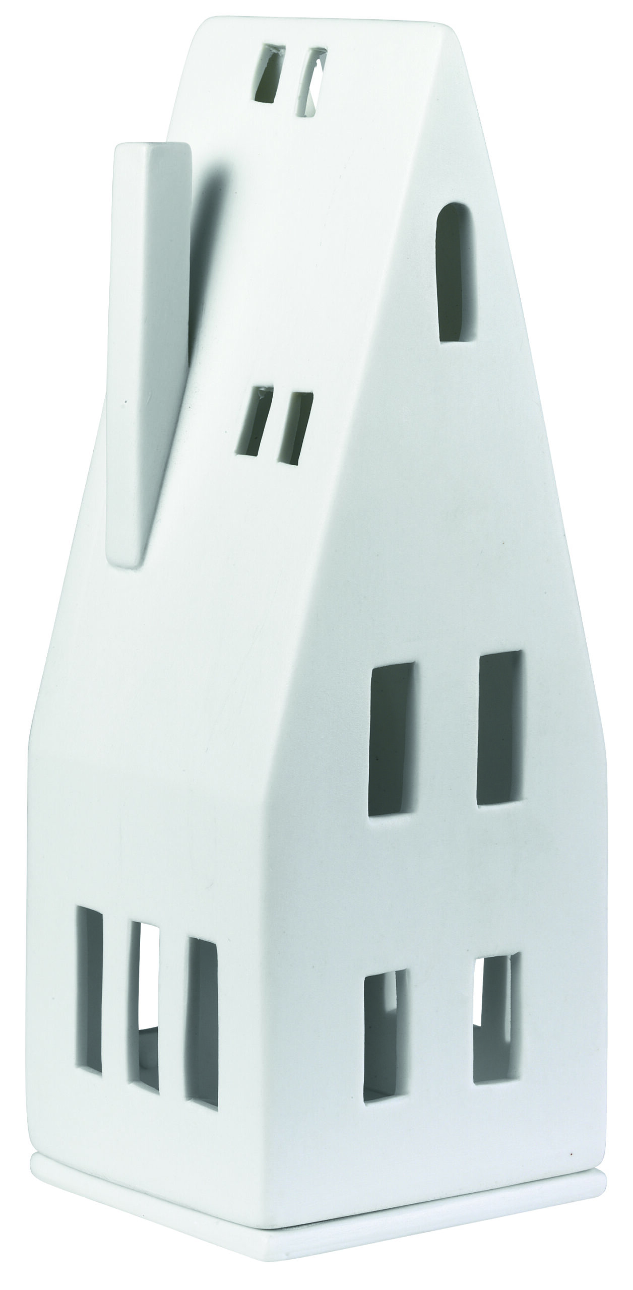 Räder Pitched Roof Porcelain Tealight Holder 20cm