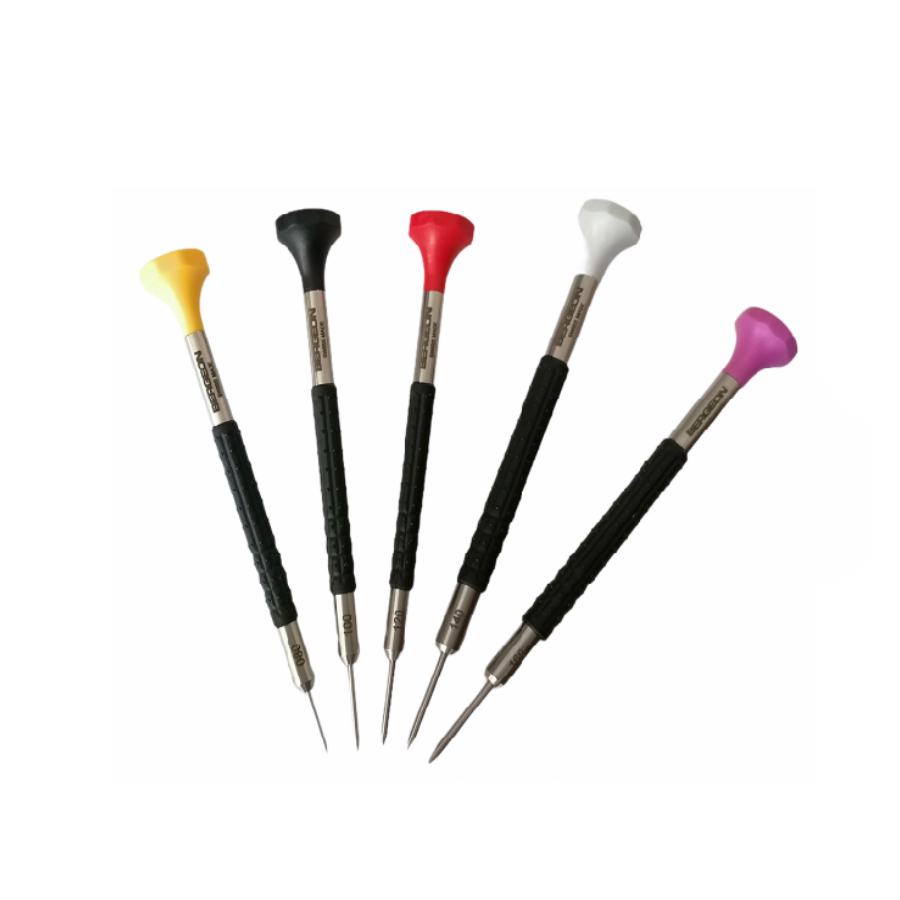 Bergeon 6899-P05 set Of 5 watchmakers ergonomic screwdrivers - Image 2