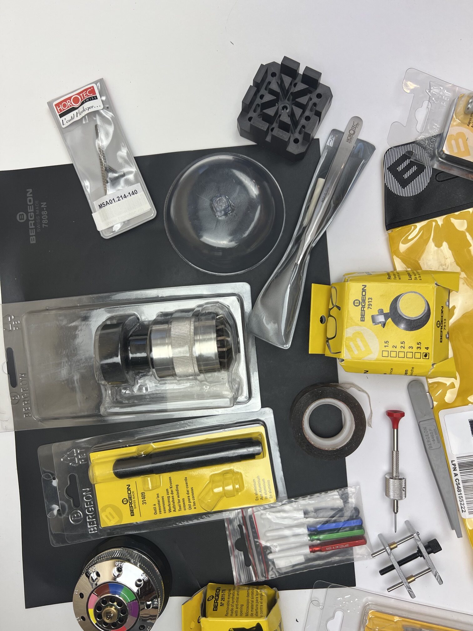 USED Mixed Lot of Watchmaker Tools - Bergeon, Horotec, Boley & More - Image 10