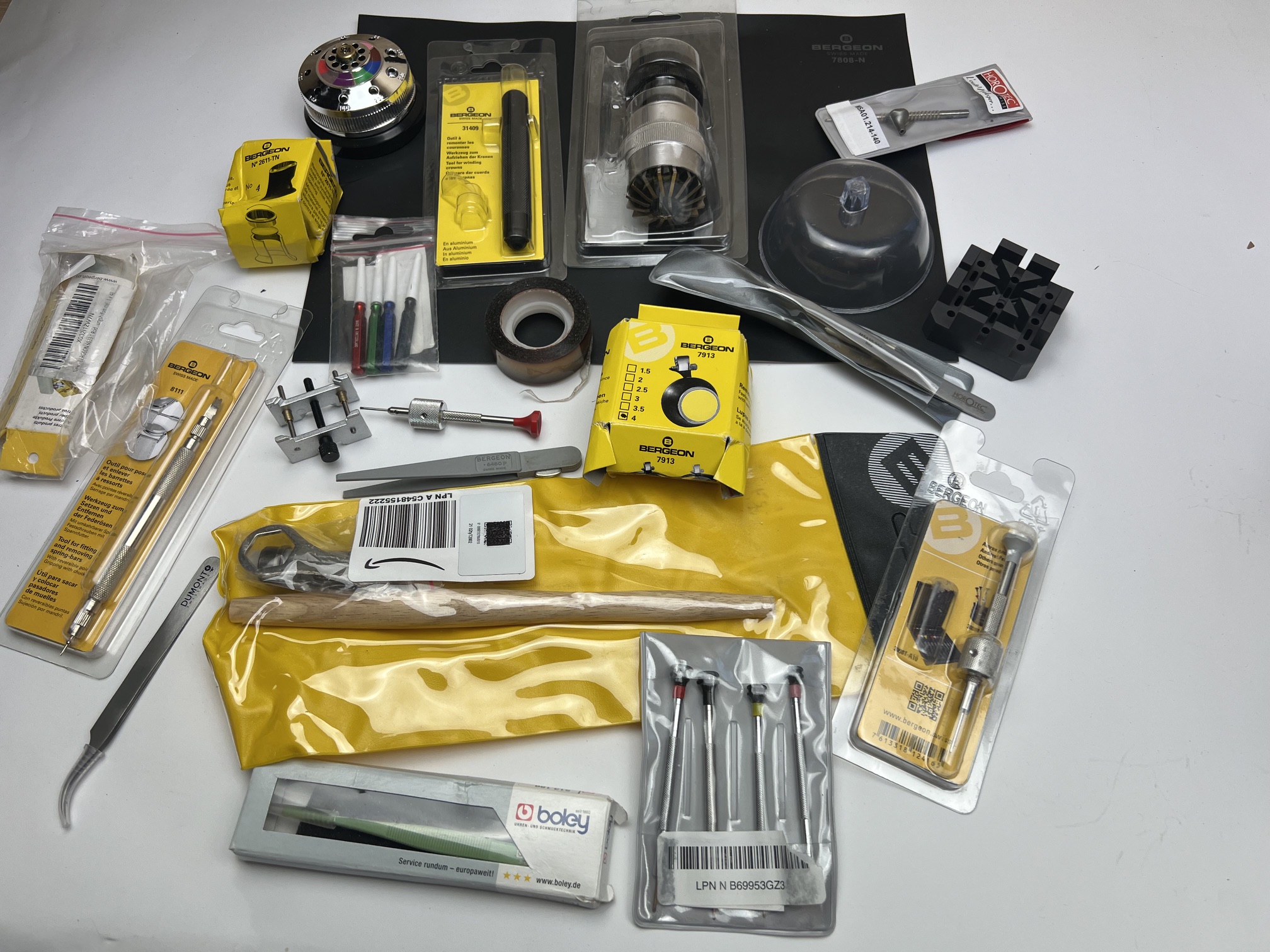 USED Mixed Lot of Watchmaker Tools - Bergeon, Horotec, Boley & More - Image 8