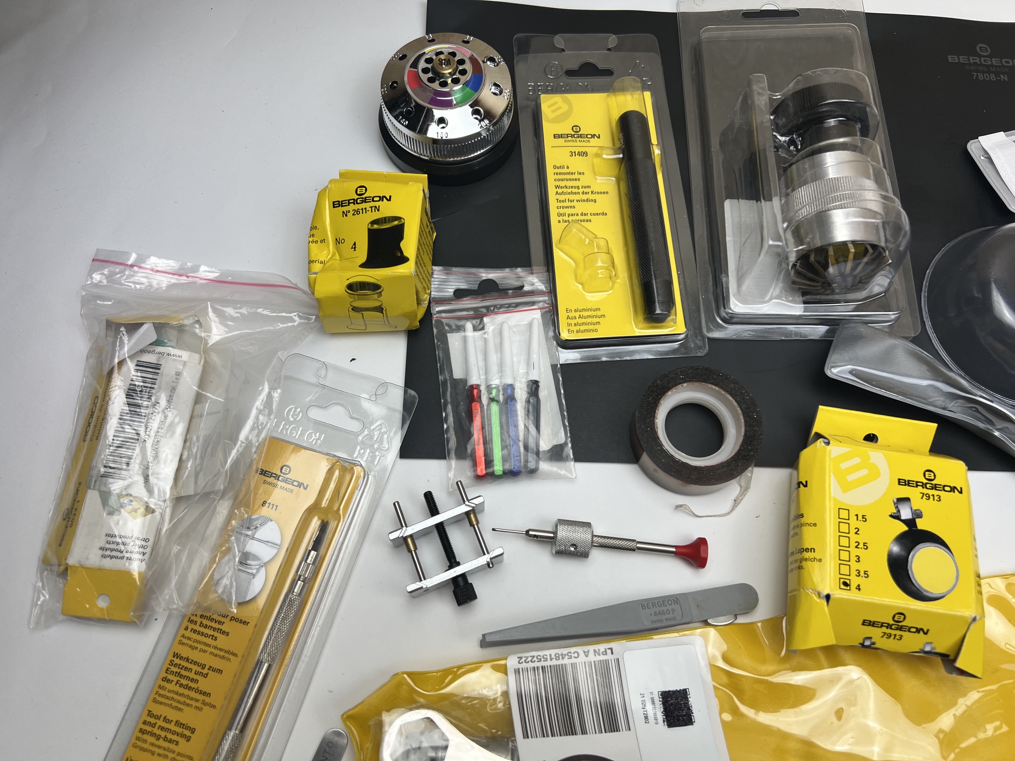 USED Mixed Lot of Watchmaker Tools - Bergeon, Horotec, Boley & More - Image 3