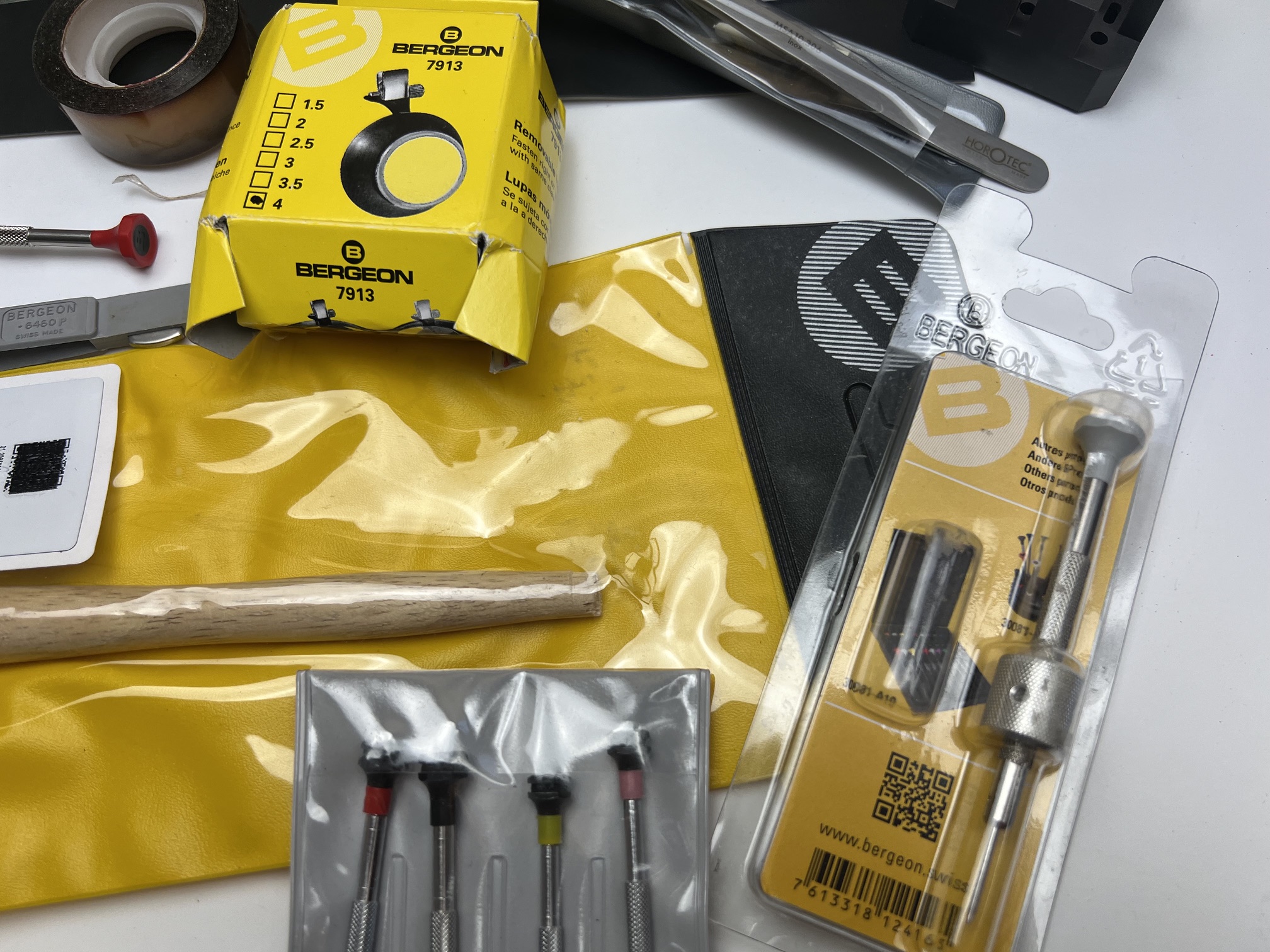 USED Mixed Lot of Watchmaker Tools - Bergeon, Horotec, Boley & More - Image 9