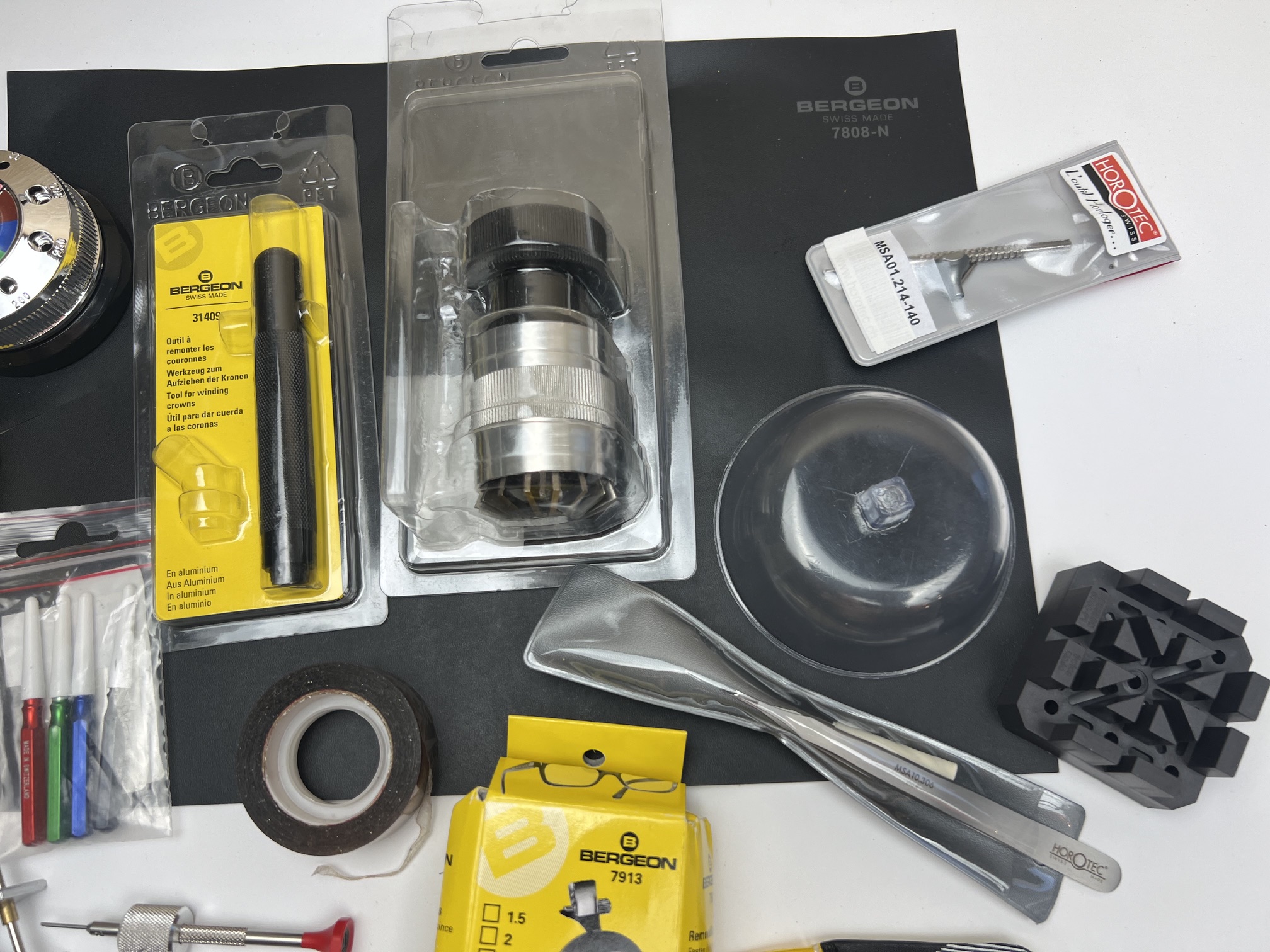 USED Mixed Lot of Watchmaker Tools - Bergeon, Horotec, Boley & More - Image 5
