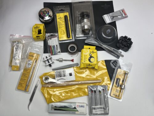 USED Mixed Lot of Watchmaker Tools - Bergeon, Horotec, Boley & More