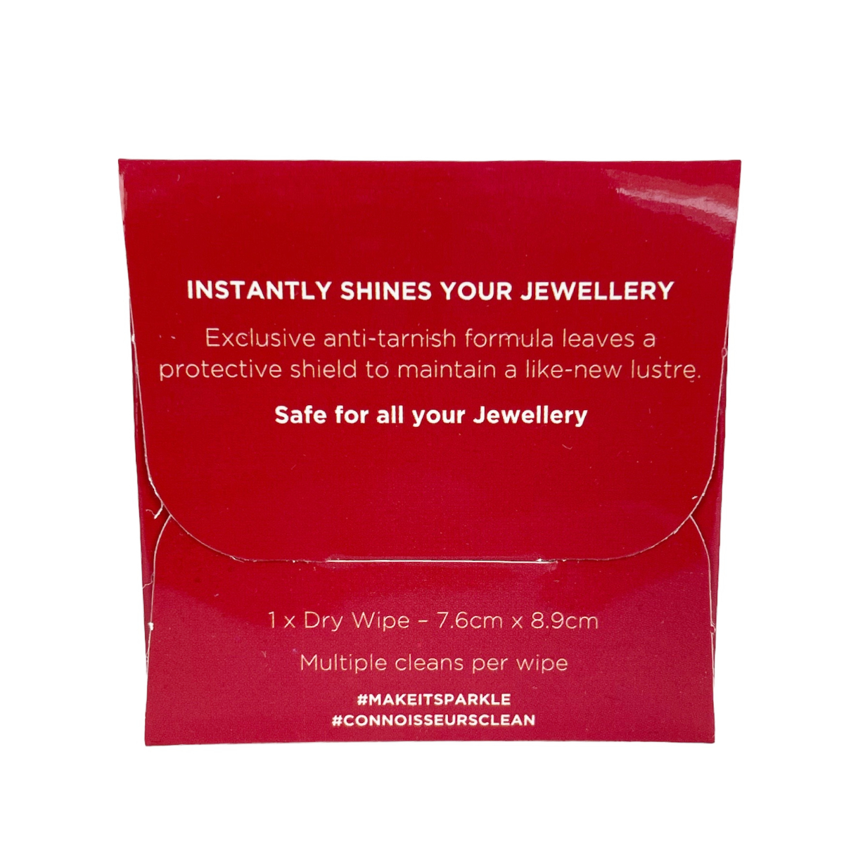 Connoisseurs Dry Disposable Wipe for Gold and Silver Jewelry - Image 2