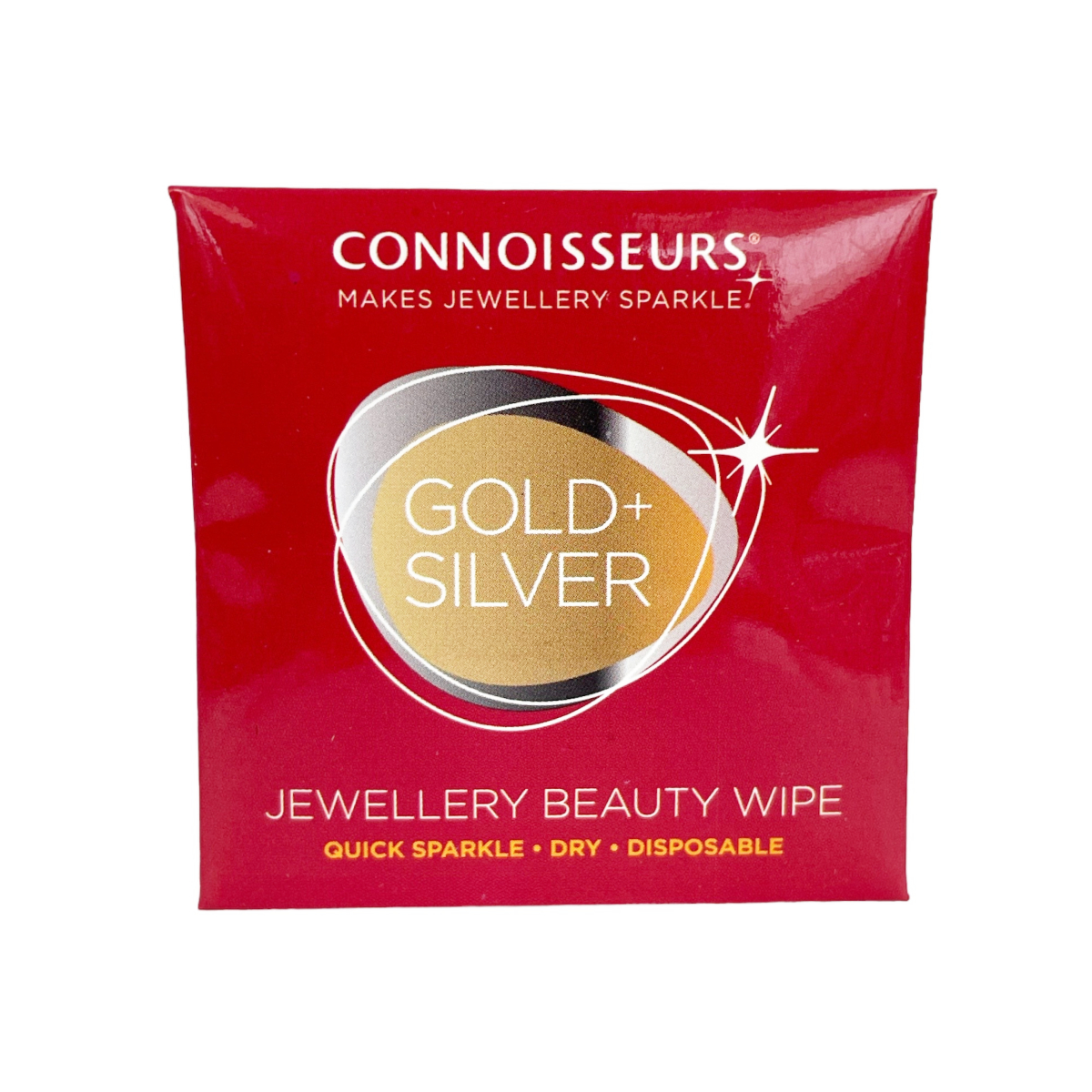 Connoisseurs Dry Disposable Wipe for Gold and Silver Jewelry
