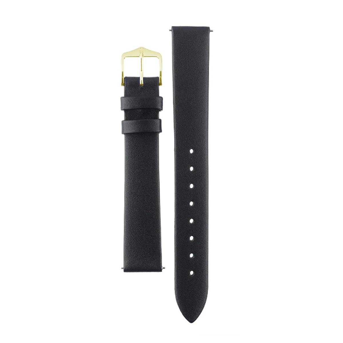 Hirsch Toronto L black calf leather watch strap 19 mm 03702050-1-19 - Image 3
