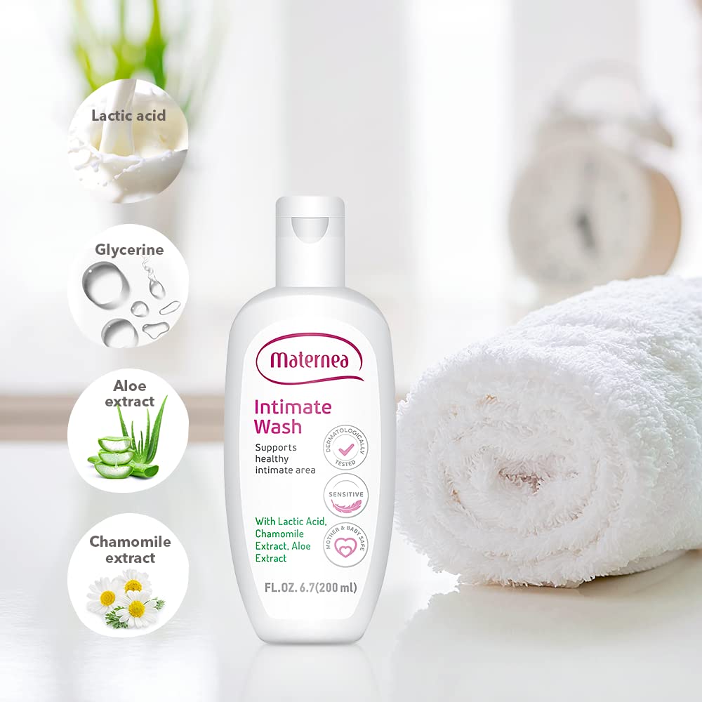 Maternea Intimate Wash Gel for Pregnancy & Postpartum, 200 ml - Image 2