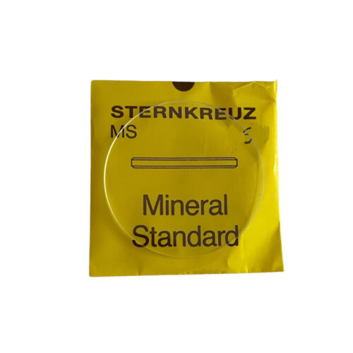 New Sternkreuz MS watch flat mineral glass 23.4 mm x 1.0 mm