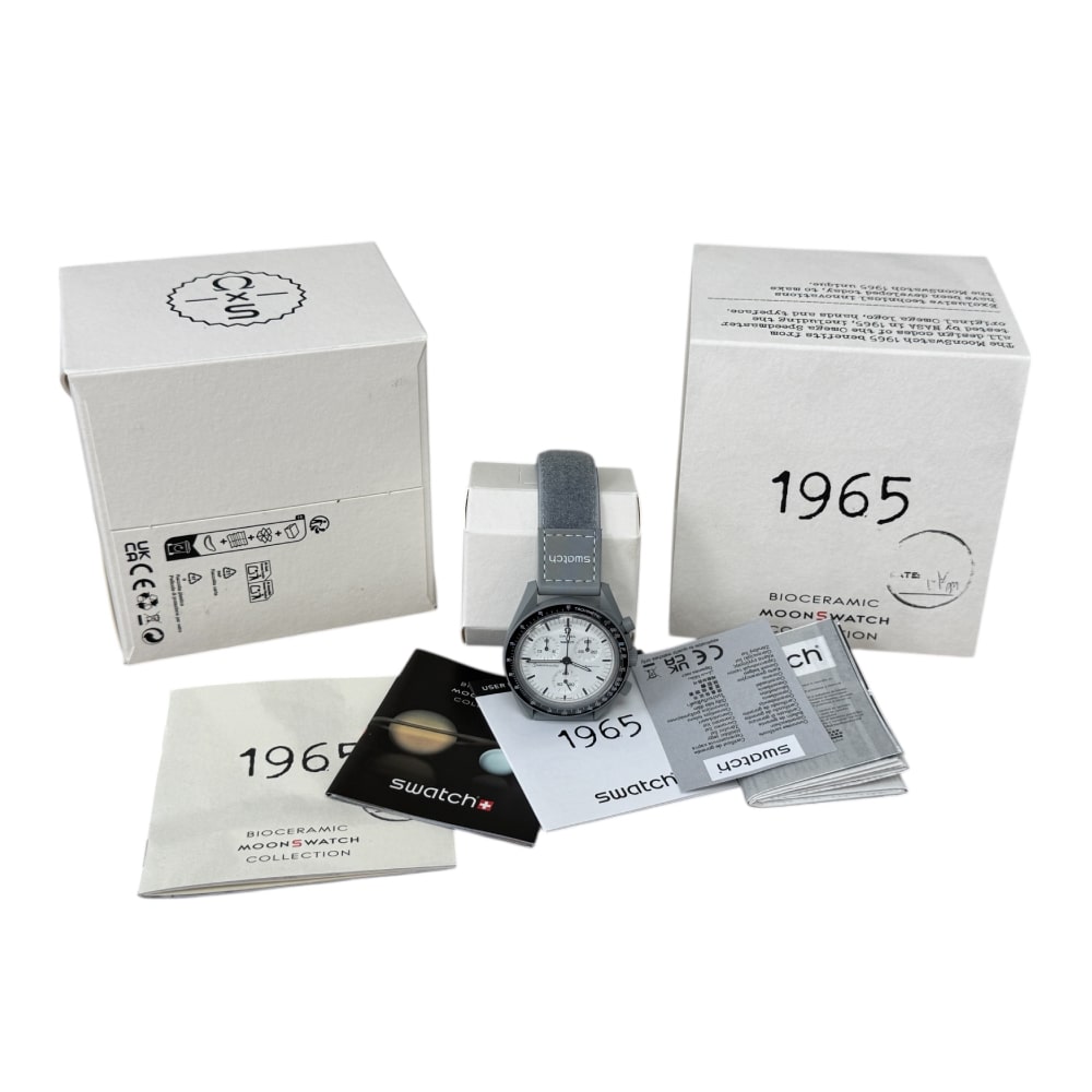 SWATCH x Omega 1965 Speedmaster MoonsWatch Limited Edition - Image 2