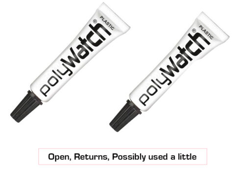 Polywatch 2-Pack Scratch Removal Paste for Plastic and Acrylic Watch Crystals