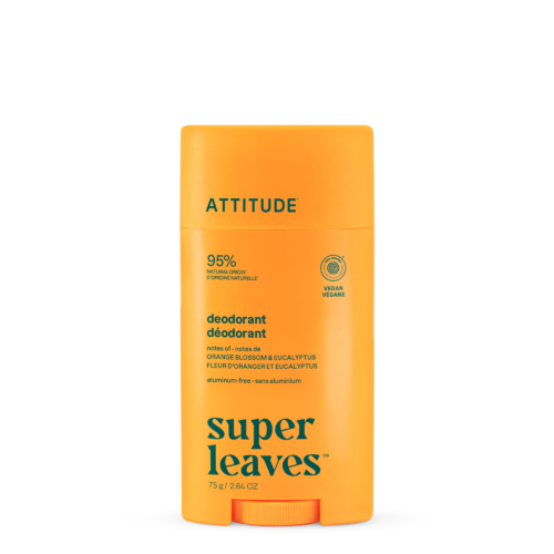 ATTITUDE Super Leaves Deodorant Orange Blossom & Eucalyptus, 75 g