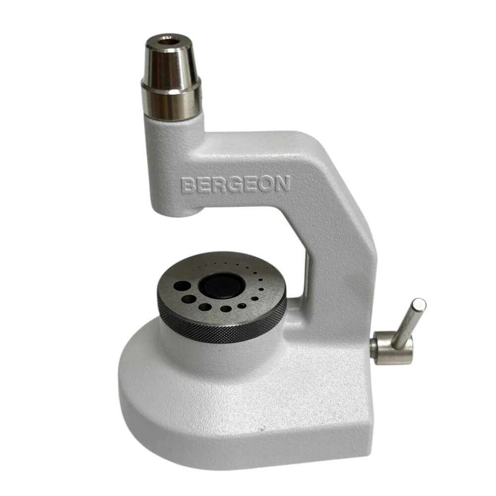 Bergeon 5285-B with 50 Punches, 4.7mm and Stakes in Wooden Box - Image 2