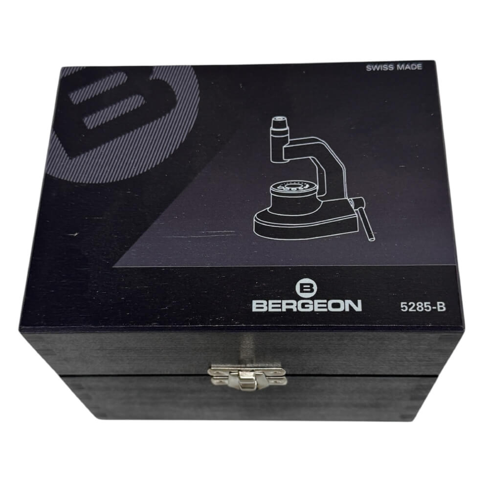 Bergeon 5285-B with 50 Punches, 4.7mm and Stakes in Wooden Box - Image 3
