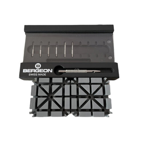 Bergeon 7744 wide watch bracelet pin tool set